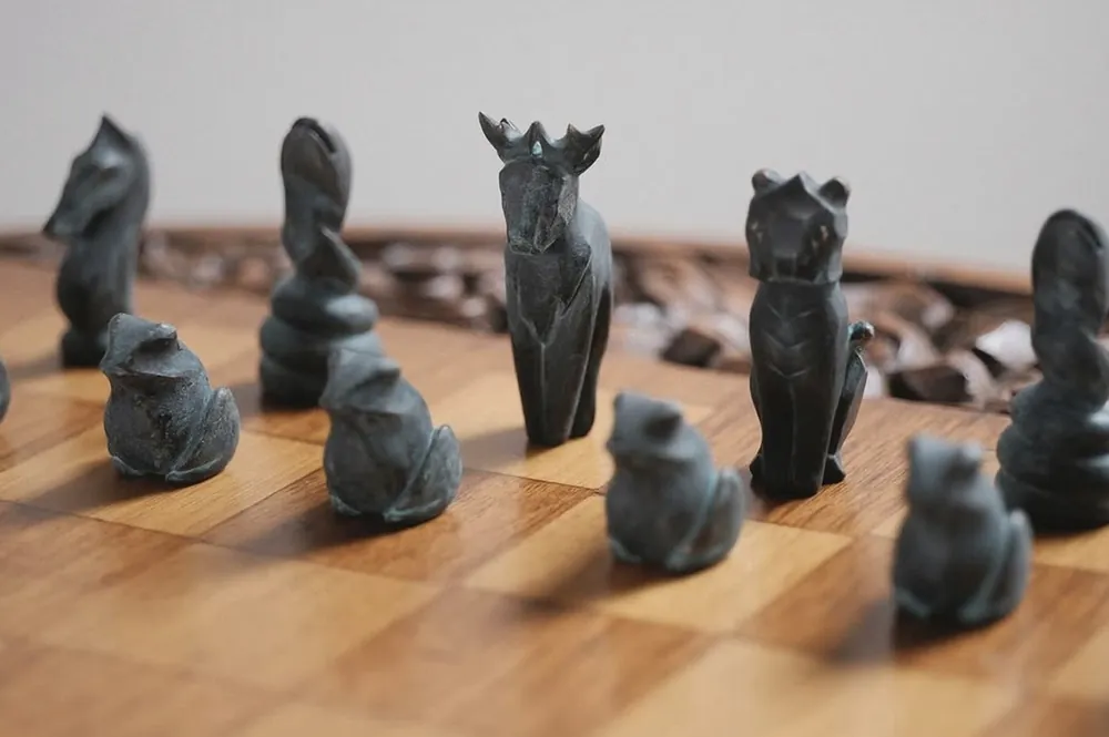 Woodland Chess Set